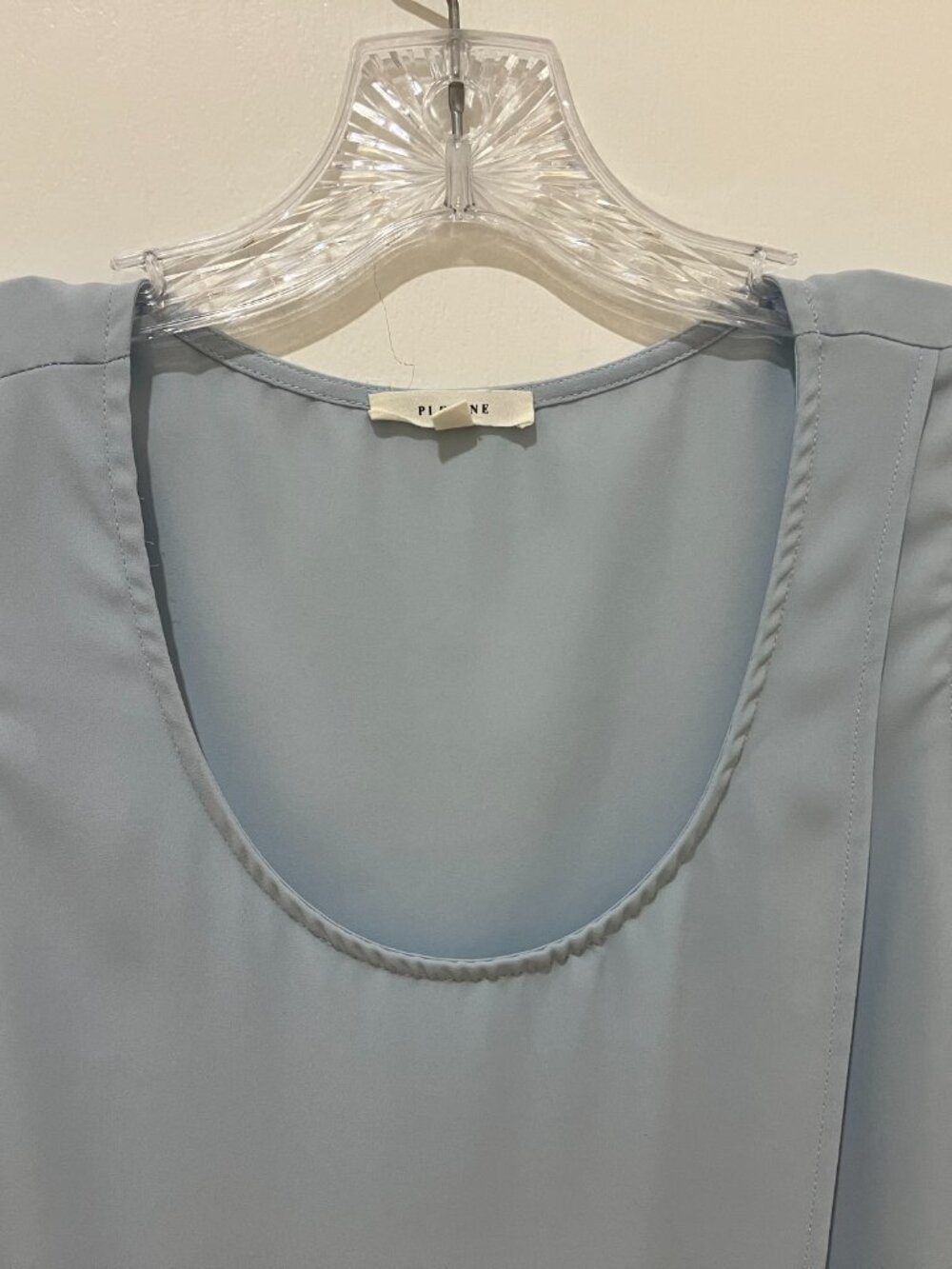 Baby Blue Overlay Top - Picture 4 of 5